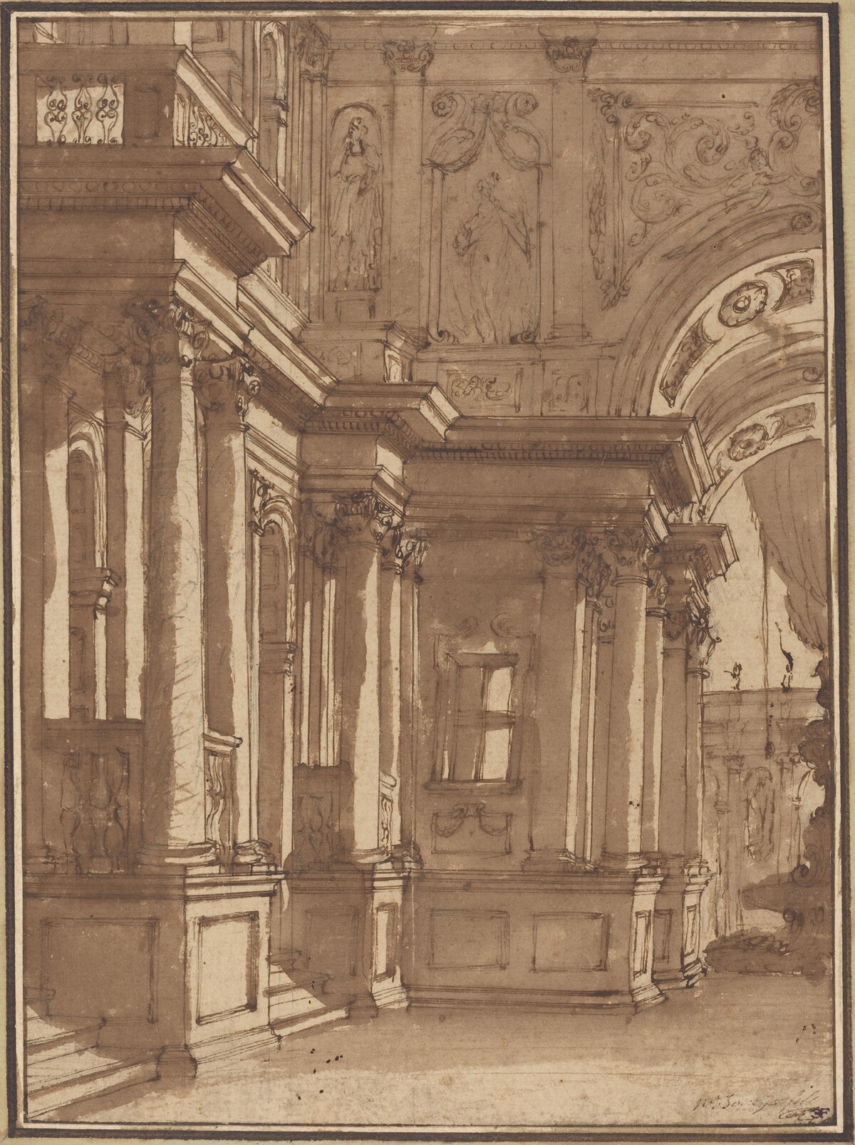 Interior of a Palace
