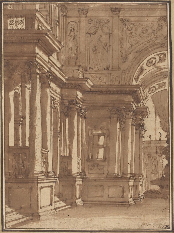 Interior of a Palace