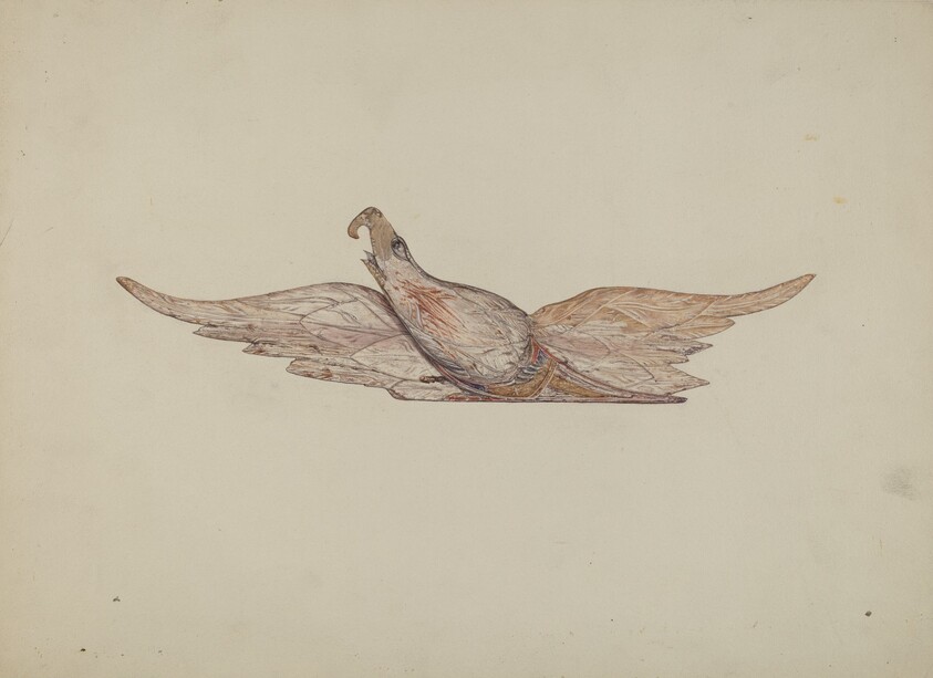 Small Carved Bellamy Eagle