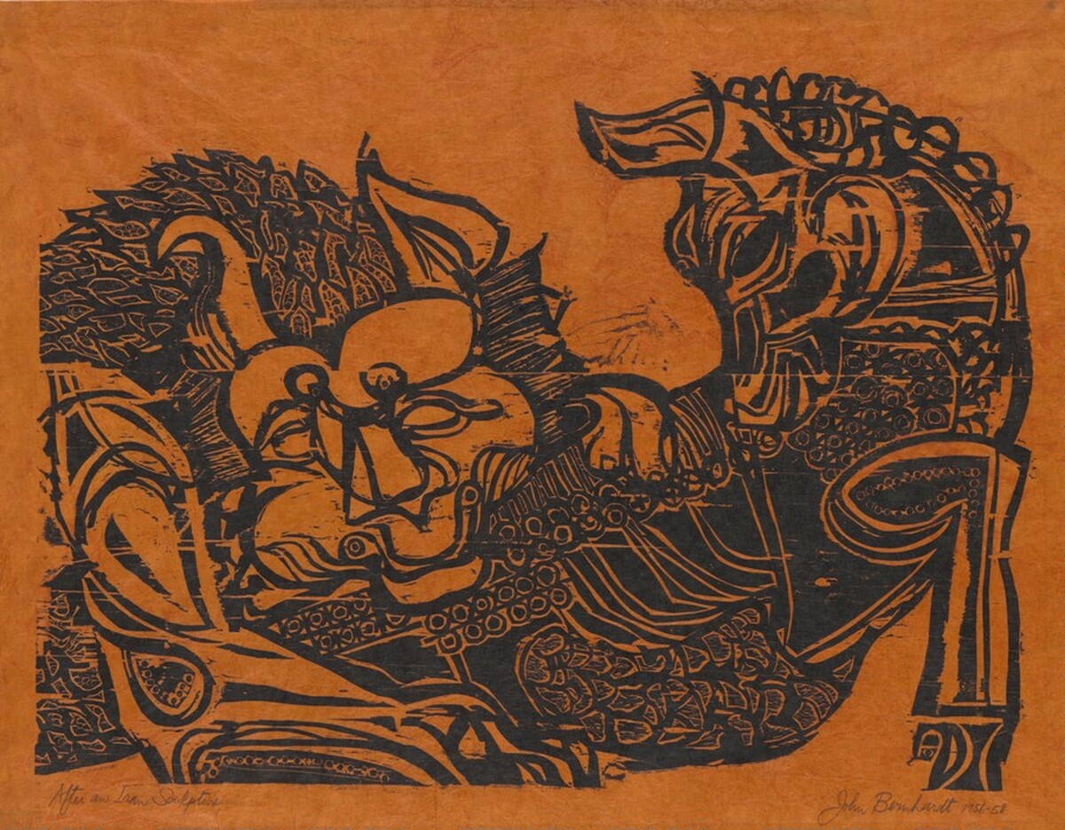 After an Iran Sculpture