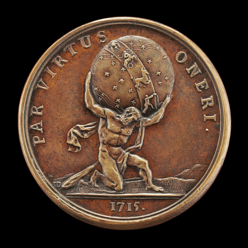 Atlas Supporting the Heavens [reverse]