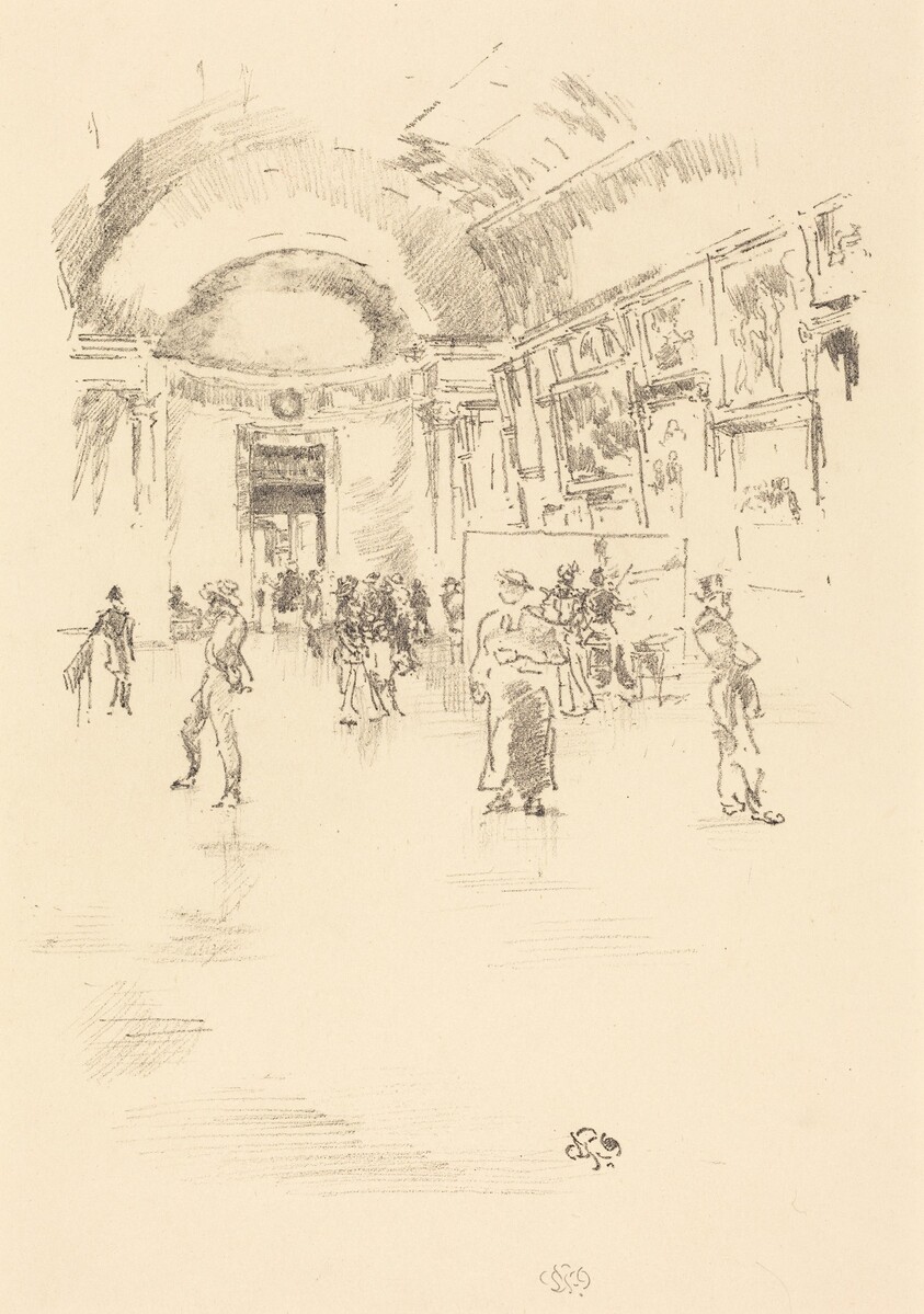 The Long Gallery, Louvre