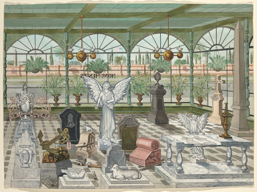 Monument Display Room, 1888