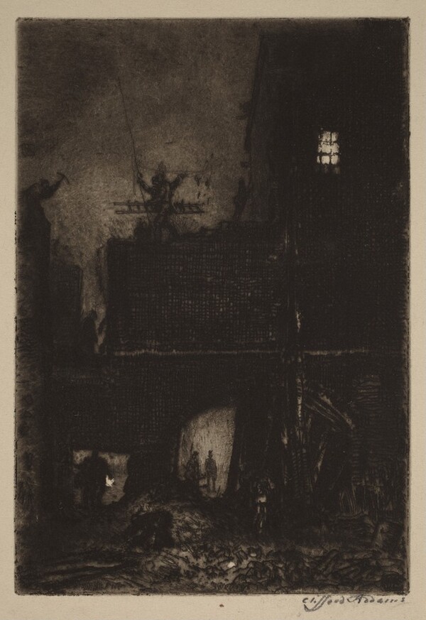 Demolition, Lincoln's Inn Fields