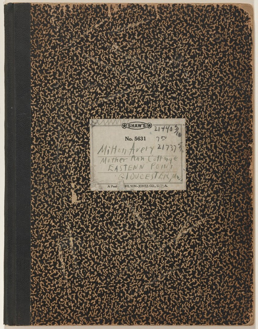 Avery Sketchbook (Mother Ann Cottage, Eastern Point, Gloucester, Mass.)