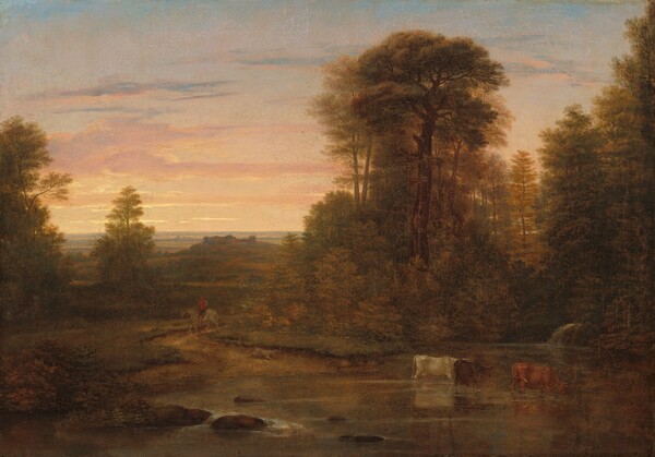 A Landscape after Sunset