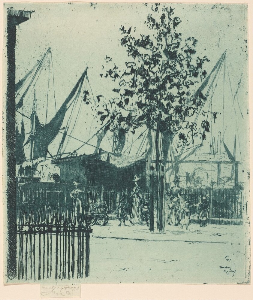 Corner of Luna Street, Chelsea Embankment