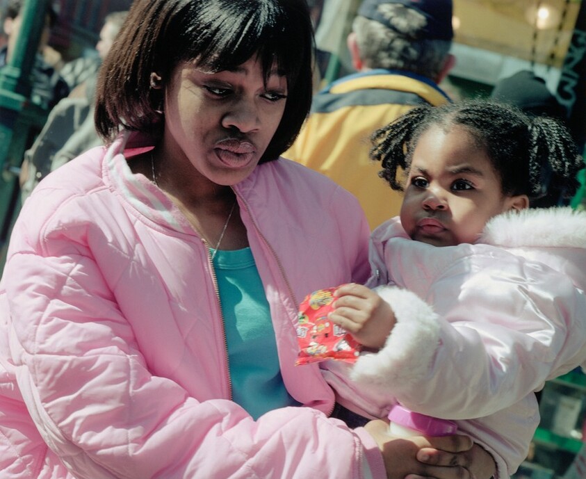 New York, 2004, at Canal Street and Broadway