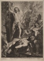 The Resurrection, Schelte Adams Bolswert after Sir Peter Paul Rubens