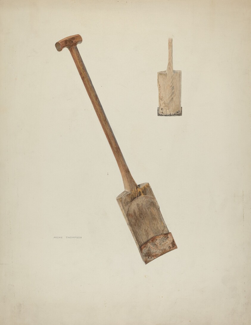 Wooden Spade