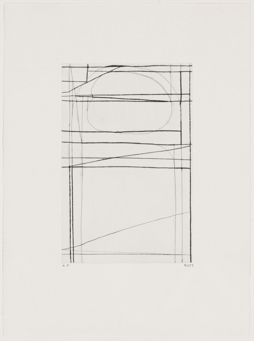 #4 from Nine Drypoints and Etchings [artist's proof]