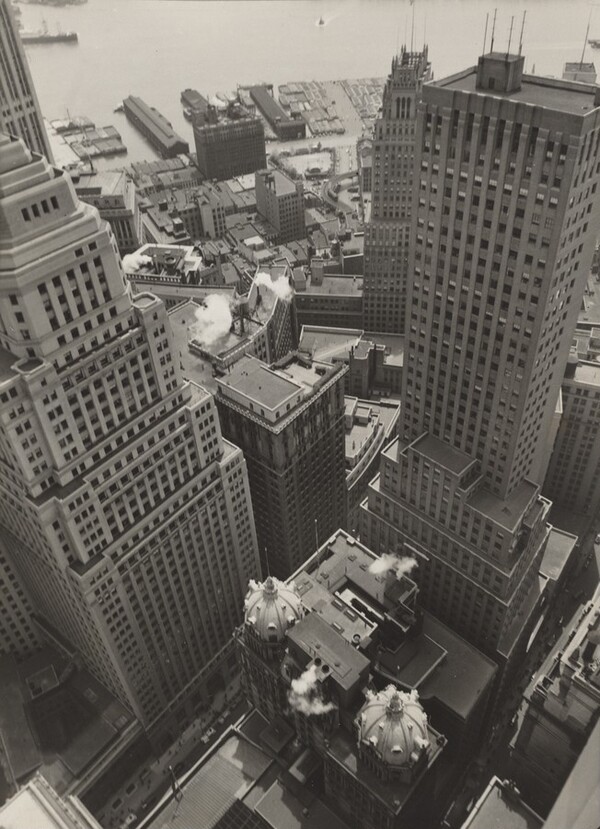 Water Front, From Roof of Irving Trust Co. Building, Manhattan