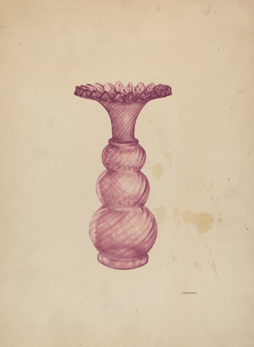 Stiegel Vase