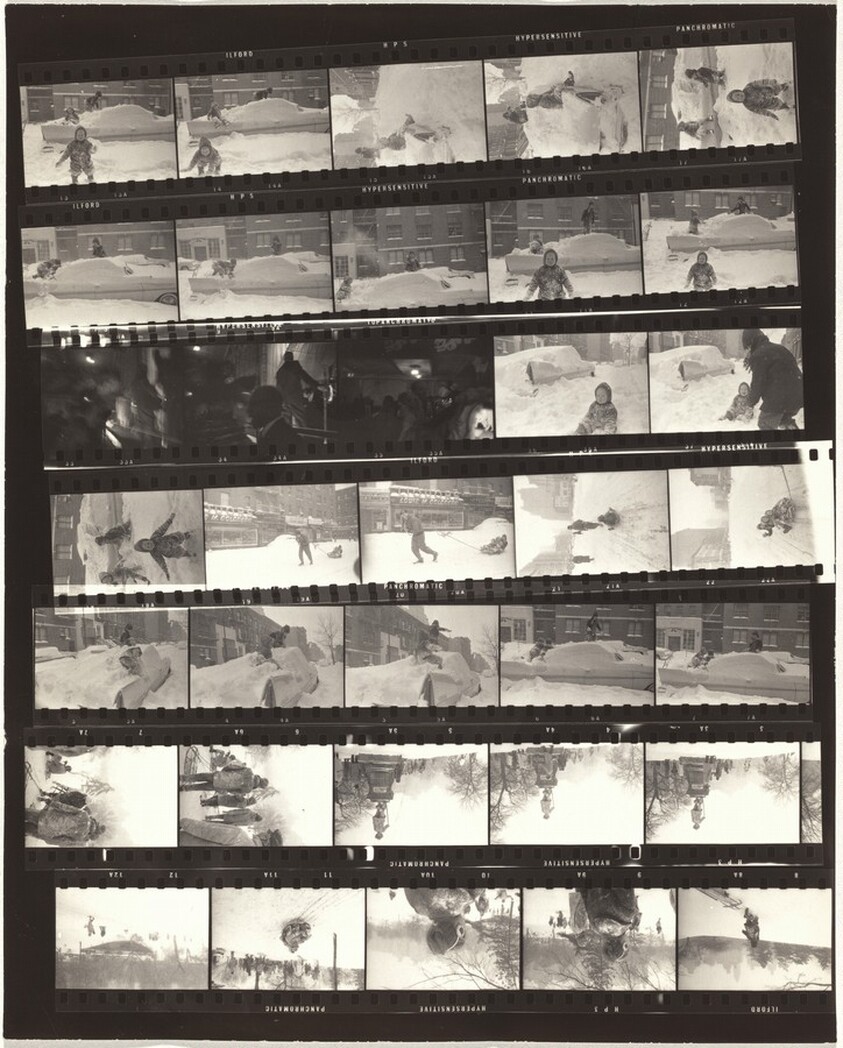 Snow with children--New York City no number