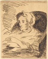 The Convalescent (La convalescente), Edouard Manet, 1876/1878