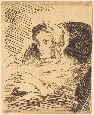 The Convalescent (La convalescente), Edouard Manet, 1876/1878
