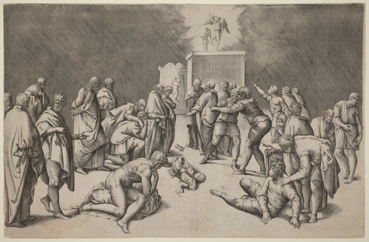 The Ark of the Lord in the Temple of Dagon