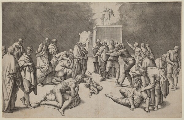 The Ark of the Lord in the Temple of Dagon