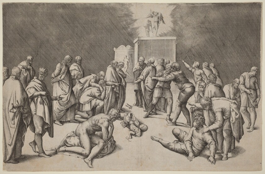 The Ark of the Lord in the Temple of Dagon