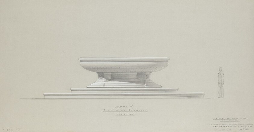 Exterior Fountain: Scheme "A"