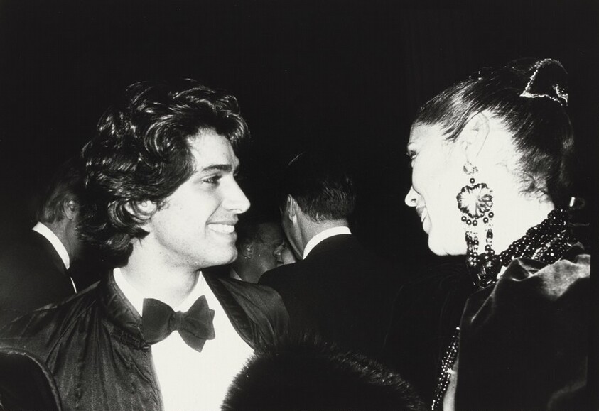 Marina Schiano and Unidentified Man