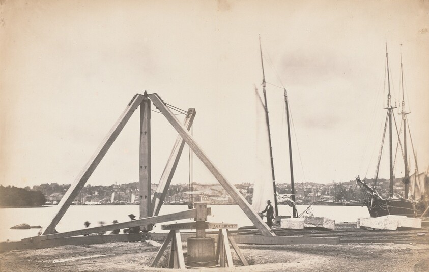 Construction of Washington Aqueduct