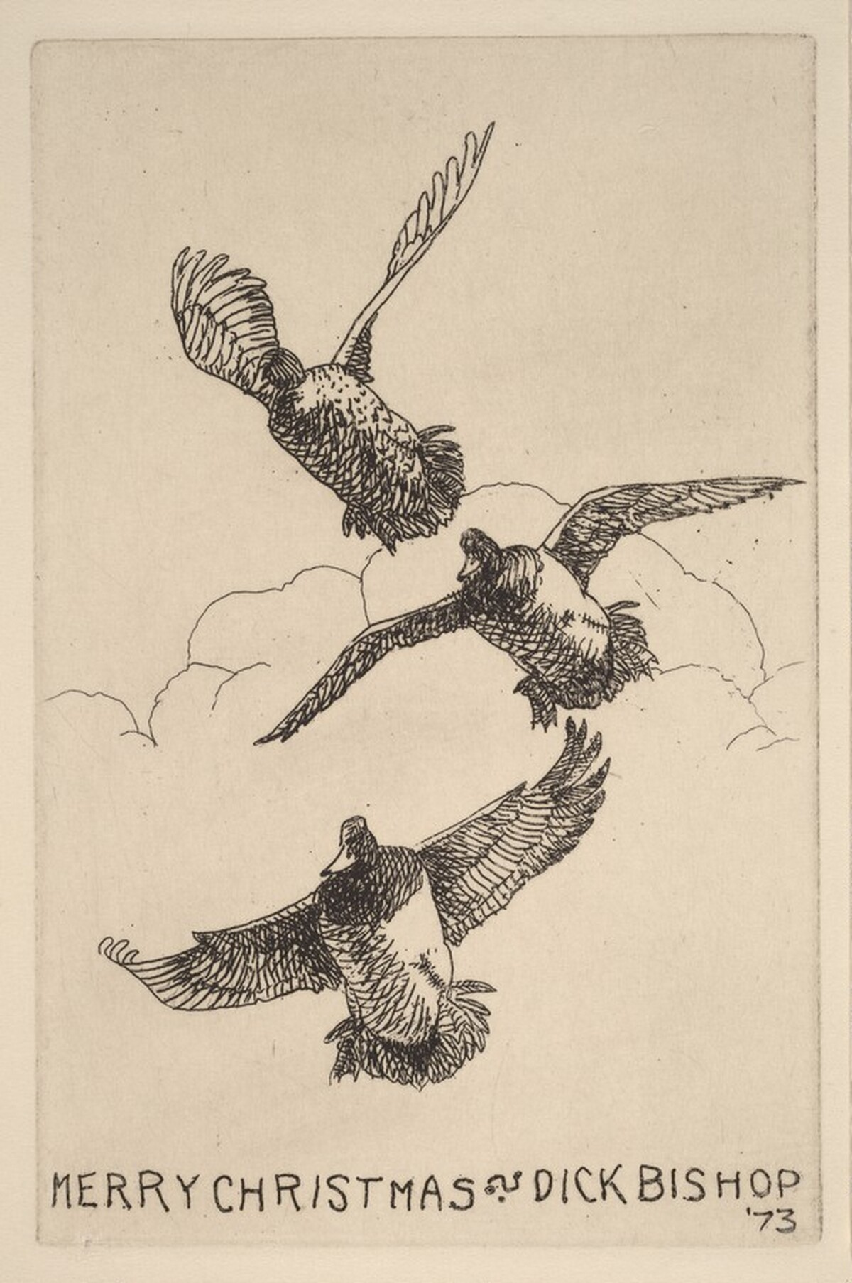 Christmas Card from Helen and Dick Bishop