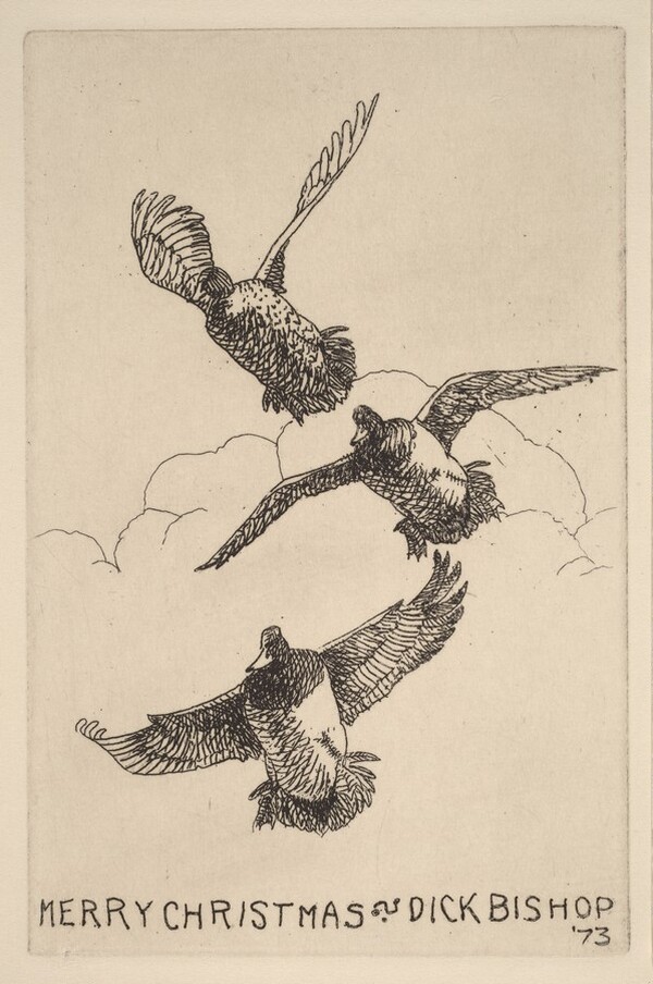 Christmas Card from Helen and Dick Bishop