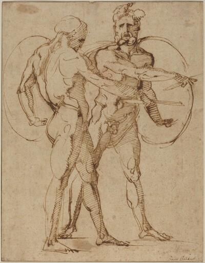 Two Male Nudes