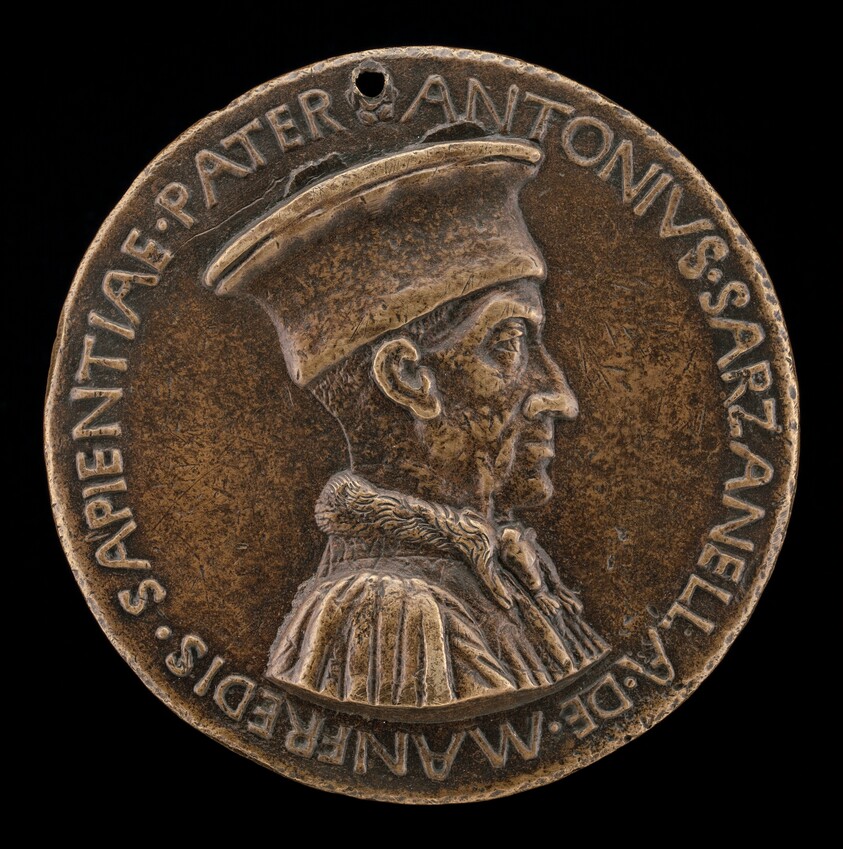Antonio Sarzanella de' Manfredi, Este Diplomat [obverse]