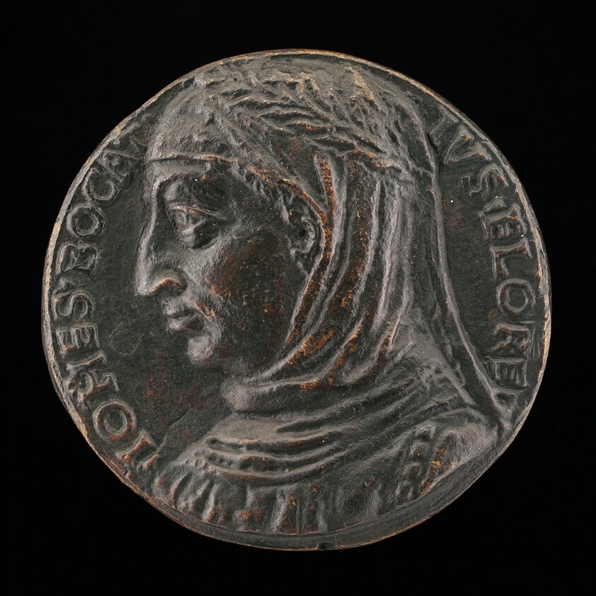 Giovanni Boccaccio, 1313-1375, Florentine Writer [obverse]