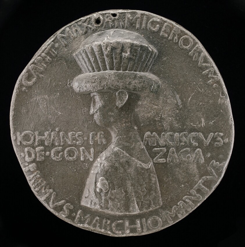 Gianfrancesco I Gonzaga, 1395-1444, 1st Marquess of Mantua 1433 [obverse]