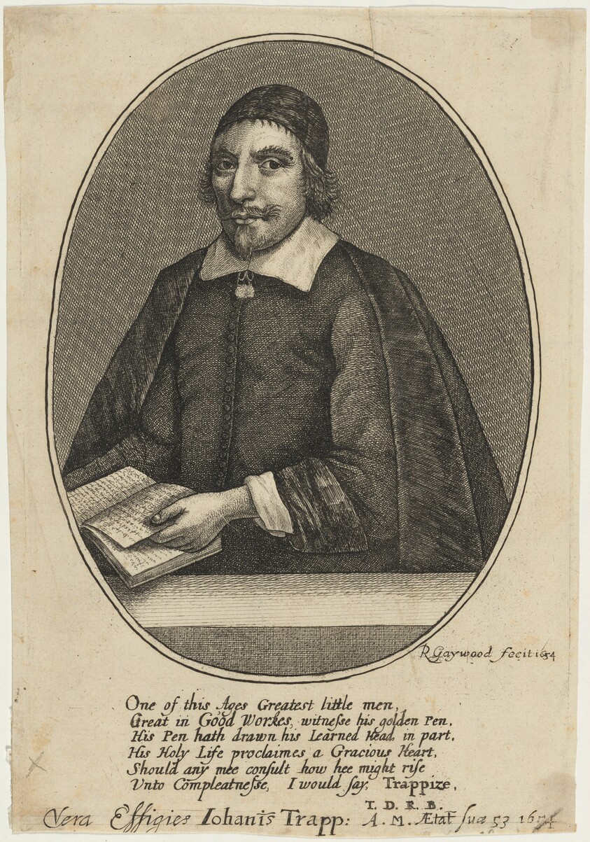 John Trapp, Vicar of Weston-on-Avon, BiblicalCommentator