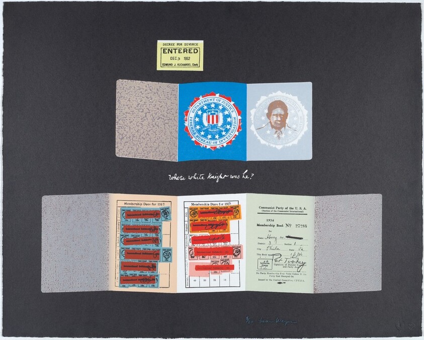 Whose White Knight Was He?