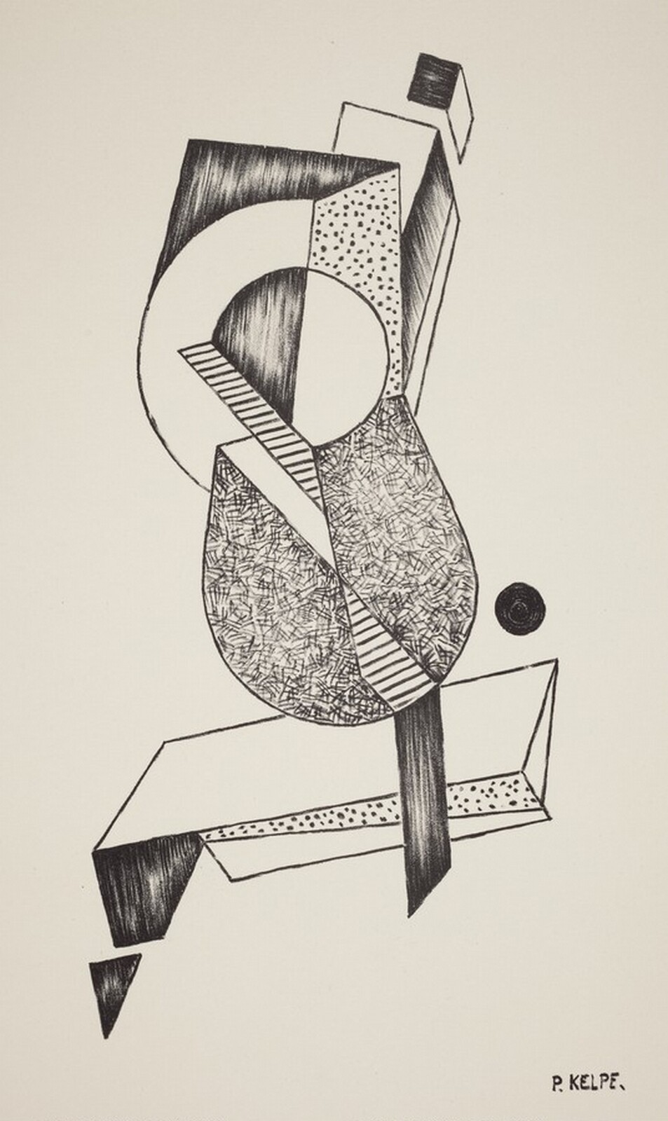 Untitled (Abstract), Paul Kelpe, 1937