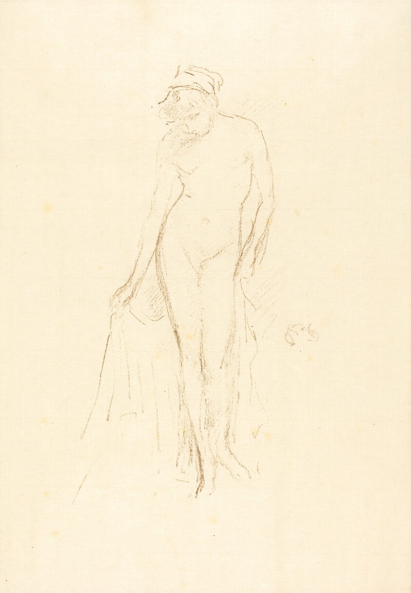 Nude Model, Standing
