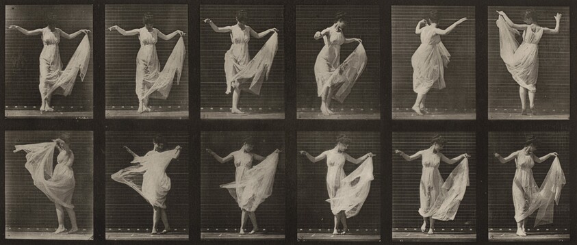 Plate Number 187. Dancing (fancy)