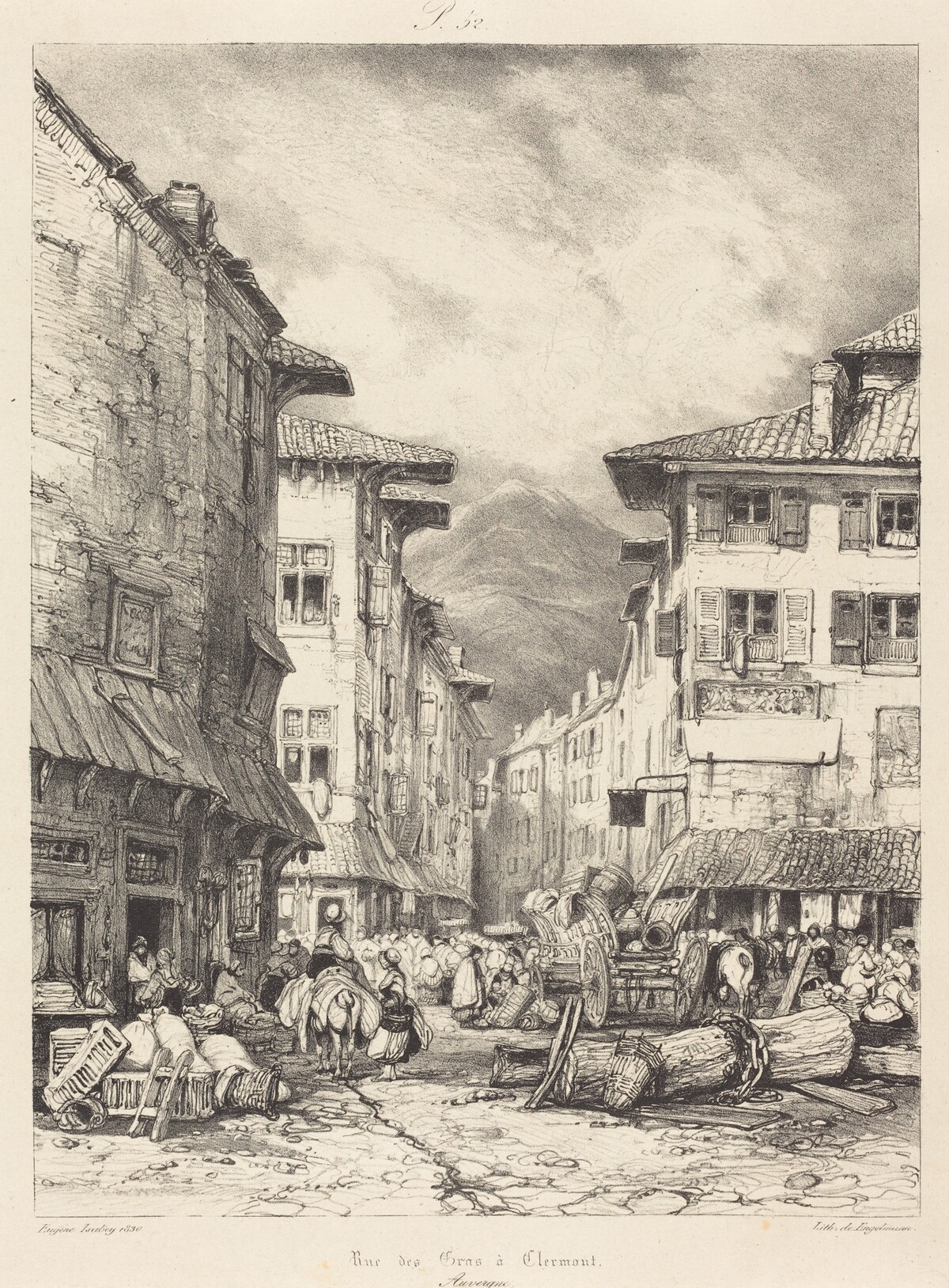 Rue des Gras à Clermont