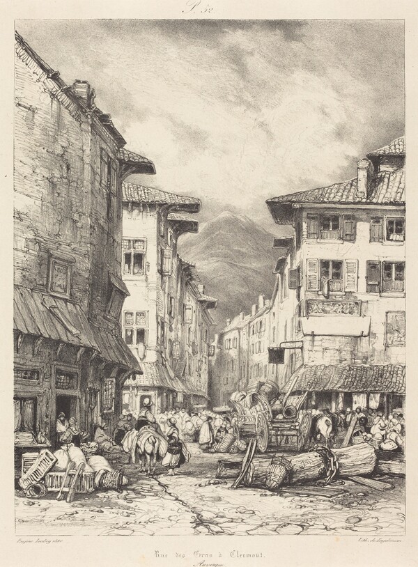 Rue des Gras à Clermont