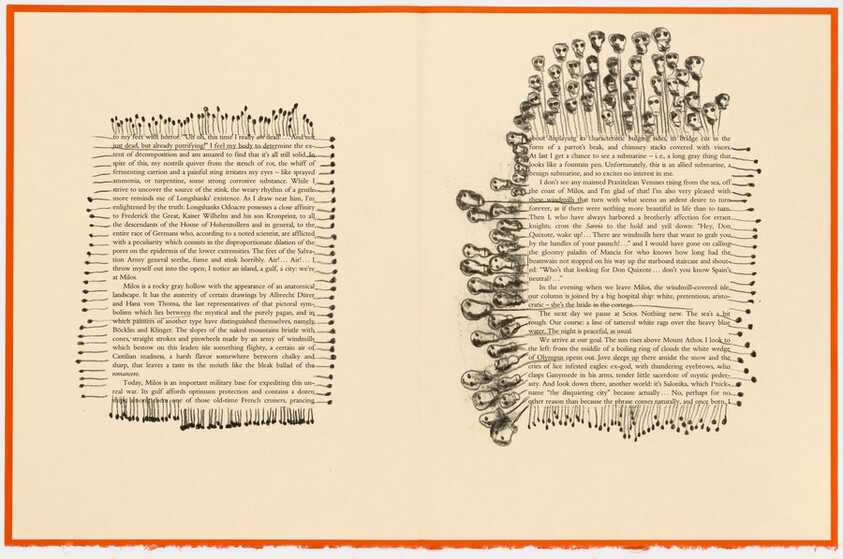 Plate (folio 46, side B) from The Departure of the Argonaut