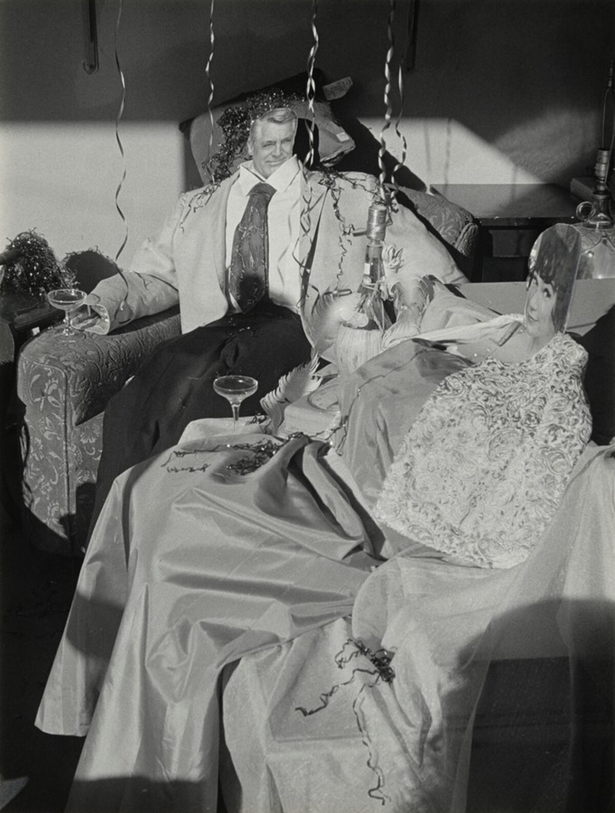 Cary and Shirley in the Goodwill Window