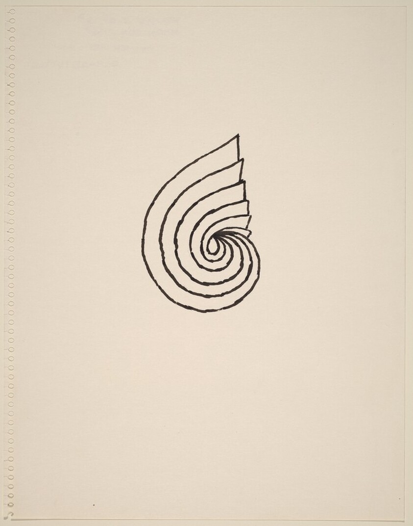 Rendering for the Twelfth of Thirteen Spiral Drawings