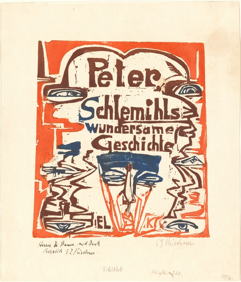 Peter Schlemihls wundersame Geschichte (Peter Schlemihl's Wondrous Story) (Title Page)