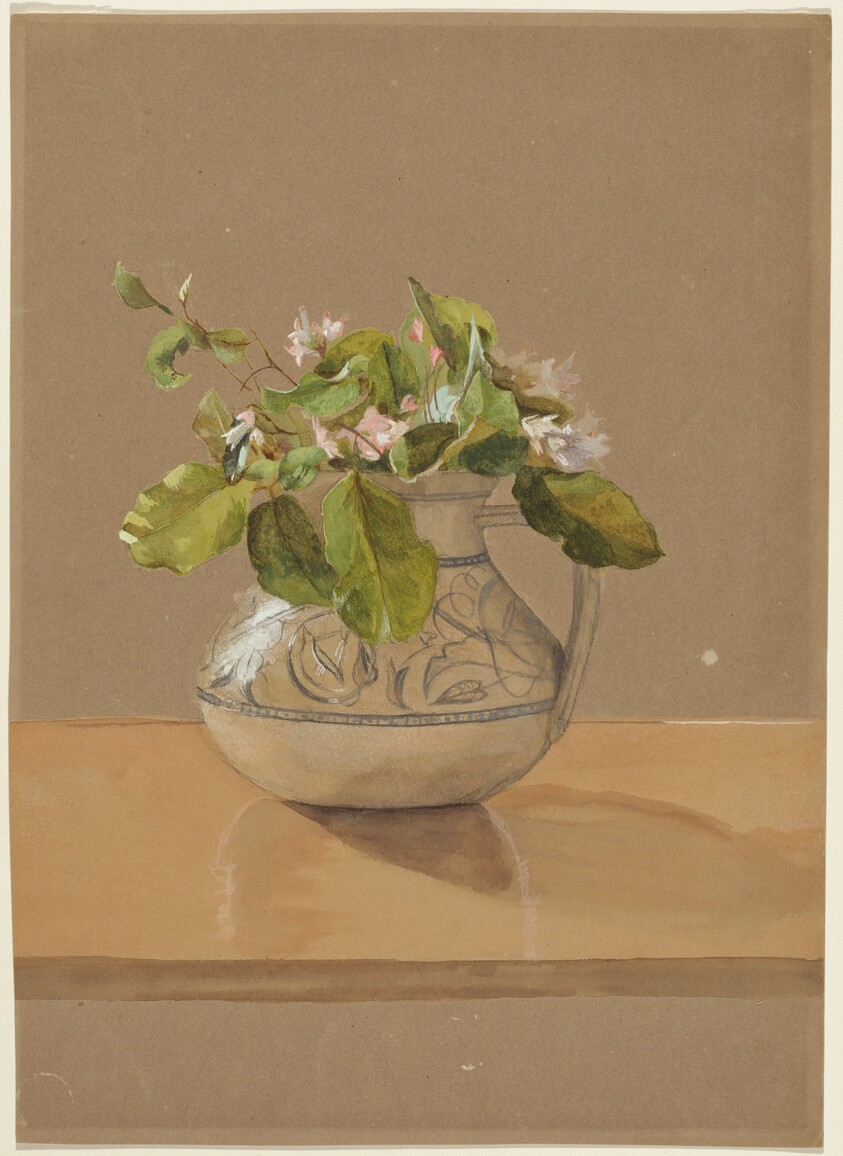 Flowers in a Pitcher