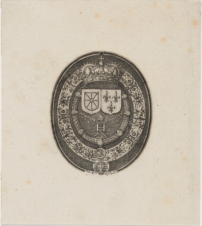 Shields of Henry IV and Maria de Medici