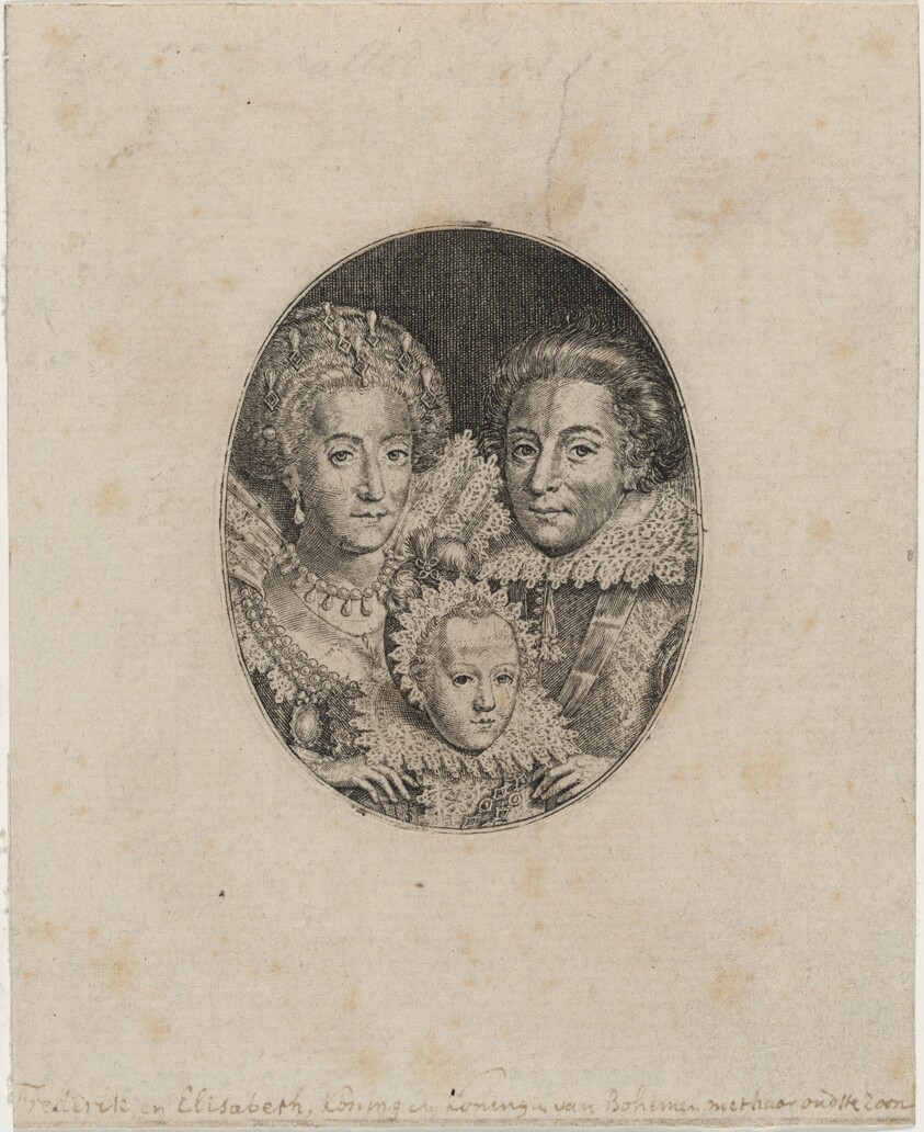 Frederick V, Elizabeth, and Prince Frederick Frederick Henry