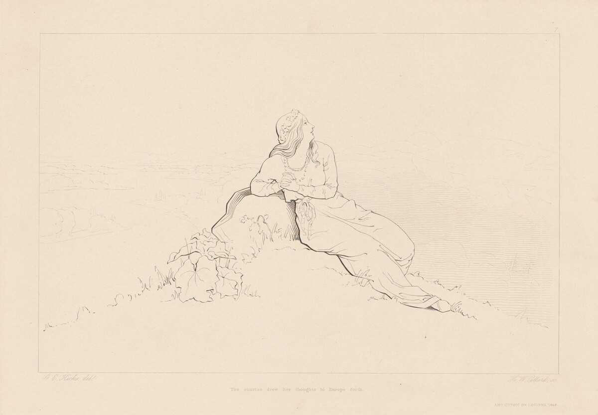 The Sunrise Drew Her Thoughts to Europe