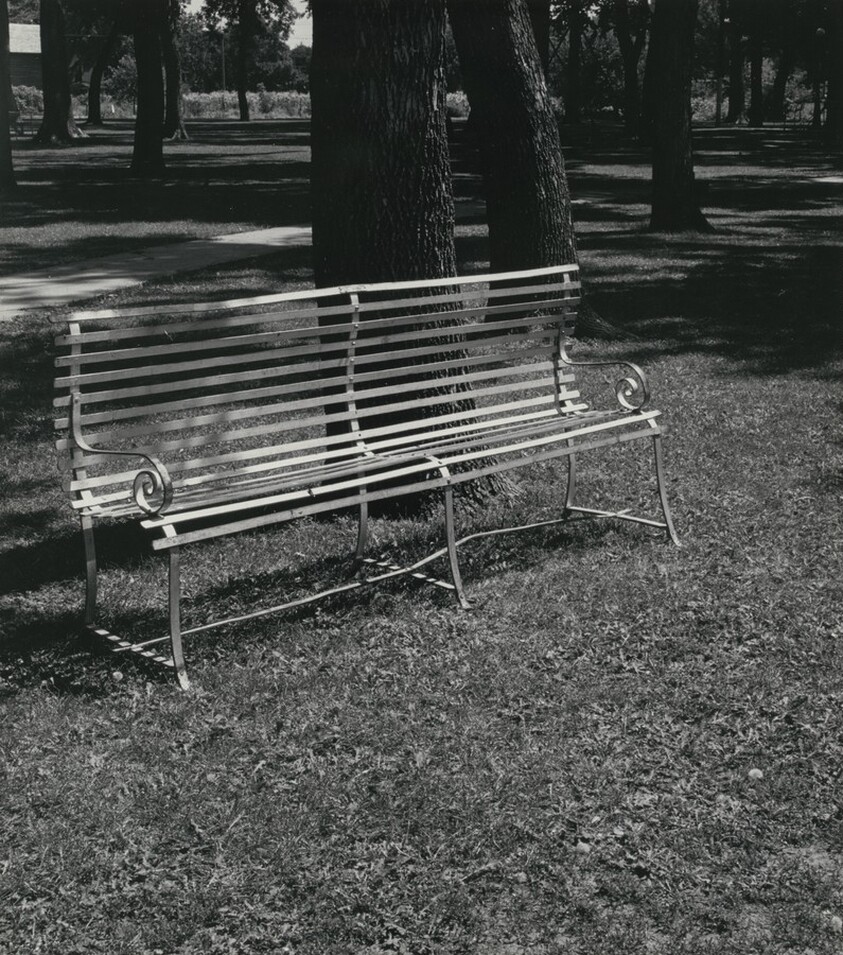 Park Bench, Central City, Nebraska