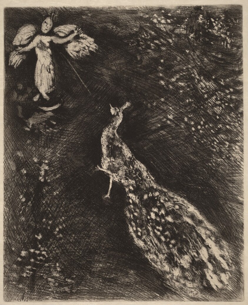 The Peacock Complaining to Juno