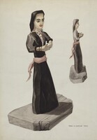 Bulto, Santa Rita, Majel G. Claflin, c. 1937